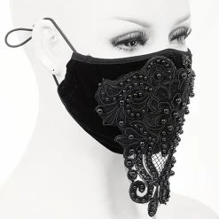 DEVIL FASHION Masque 'Gothic Butterfly' Noir 11 DEVIL FASHION Masque 'Gothic Butterfly' Noir -ALCHEMY GOTHIC shop masque gothic butterfly noir 2