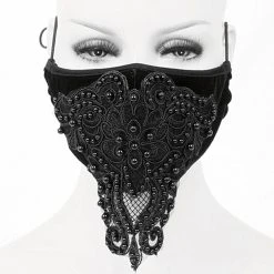 DEVIL FASHION Masque 'Gothic Butterfly' Noir