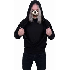 Spiral Direct Masque 'Rock Jaw' Noir -ALCHEMY GOTHIC shop masque rock jaw noir 3