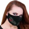 Spiral Direct Masque 'Tribal Rose' Noir 1 Spiral Direct Masque 'Tribal Rose' Noir -ALCHEMY GOTHIC shop masque tribal rose noir