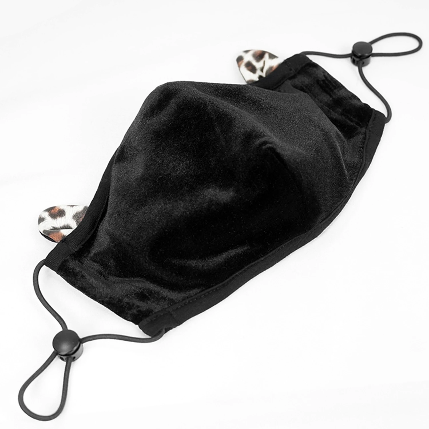 DEVIL FASHION Masque 'Velvet Leo' Noir 6 DEVIL FASHION Masque 'Velvet Leo' Noir – Image 4