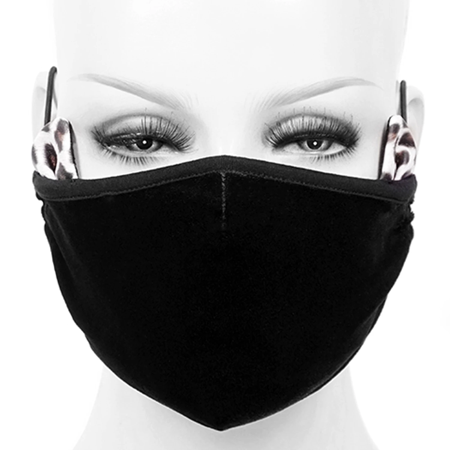 DEVIL FASHION Masque 'Velvet Leo' Noir 3 DEVIL FASHION Masque 'Velvet Leo' Noir