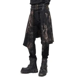 DEVIL FASHION Mi-Jupe Kilt Asymétrique 'Taurus' Noire Et Cuivre 34 DEVIL FASHION Mi-Jupe Kilt Asymétrique 'Taurus' Noire Et Cuivre -ALCHEMY GOTHIC shop mi jupe kilt asymetrique taurus noire et cuivre 12