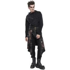 DEVIL FASHION Mi-Jupe Kilt Asymétrique 'Taurus' Noire Et Cuivre 28 DEVIL FASHION Mi-Jupe Kilt Asymétrique 'Taurus' Noire Et Cuivre -ALCHEMY GOTHIC shop mi jupe kilt asymetrique taurus noire et cuivre 6