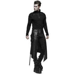 PUNK RAVE Mi-Jupe Kilt Pour Hommes 'Assassin's Creed' Noire 18 PUNK RAVE Mi-Jupe Kilt Pour Hommes 'Assassin's Creed' Noire -ALCHEMY GOTHIC shop mi jupe kilt pour hommes assassin s creed noire 1