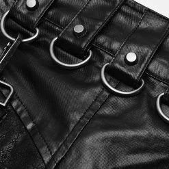 PUNK RAVE Mi-Jupe Kilt Pour Hommes 'Assassin's Creed' Noire 30 PUNK RAVE Mi-Jupe Kilt Pour Hommes 'Assassin's Creed' Noire -ALCHEMY GOTHIC shop mi jupe kilt pour hommes assassin s creed noire 13