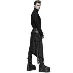 PUNK RAVE Mi-Jupe Kilt Pour Hommes 'Assassin's Creed' Noire 20 PUNK RAVE Mi-Jupe Kilt Pour Hommes 'Assassin's Creed' Noire -ALCHEMY GOTHIC shop mi jupe kilt pour hommes assassin s creed noire 3