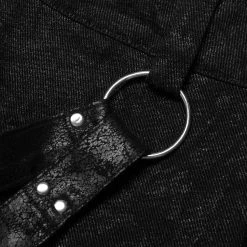 PUNK RAVE Mi-Jupe Kilt Pour Hommes 'Goth Stylish' Noire 29 PUNK RAVE Mi-Jupe Kilt Pour Hommes 'Goth Stylish' Noire -ALCHEMY GOTHIC shop mi jupe kilt pour hommes goth stylish noire 11