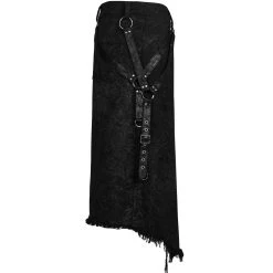 PUNK RAVE Mi-Jupe Kilt Pour Hommes 'Goth Stylish' Noire 27 PUNK RAVE Mi-Jupe Kilt Pour Hommes 'Goth Stylish' Noire -ALCHEMY GOTHIC shop mi jupe kilt pour hommes goth stylish noire 9