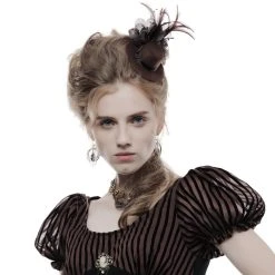 PUNK RAVE Mini Chapeau Steampunk 'Kraken' Café 15 PUNK RAVE Mini Chapeau Steampunk 'Kraken' Café -ALCHEMY GOTHIC shop mini chapeau steampunk kraken cafe 3