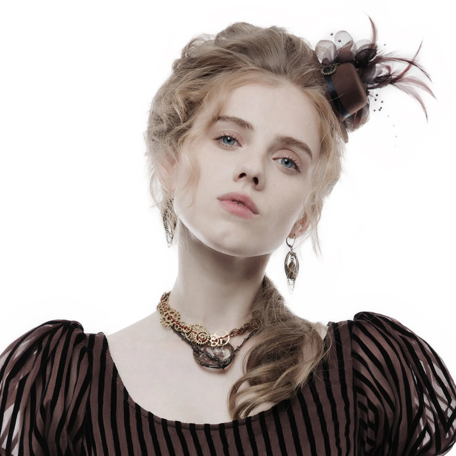 PUNK RAVE Mini Chapeau Steampunk 'Kraken' Café 7 PUNK RAVE Mini Chapeau Steampunk 'Kraken' Café – Image 5