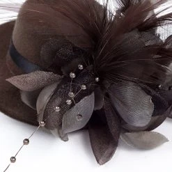 PUNK RAVE Mini Chapeau Steampunk 'Kraken' Café 19 PUNK RAVE Mini Chapeau Steampunk 'Kraken' Café -ALCHEMY GOTHIC shop mini chapeau steampunk kraken cafe 7