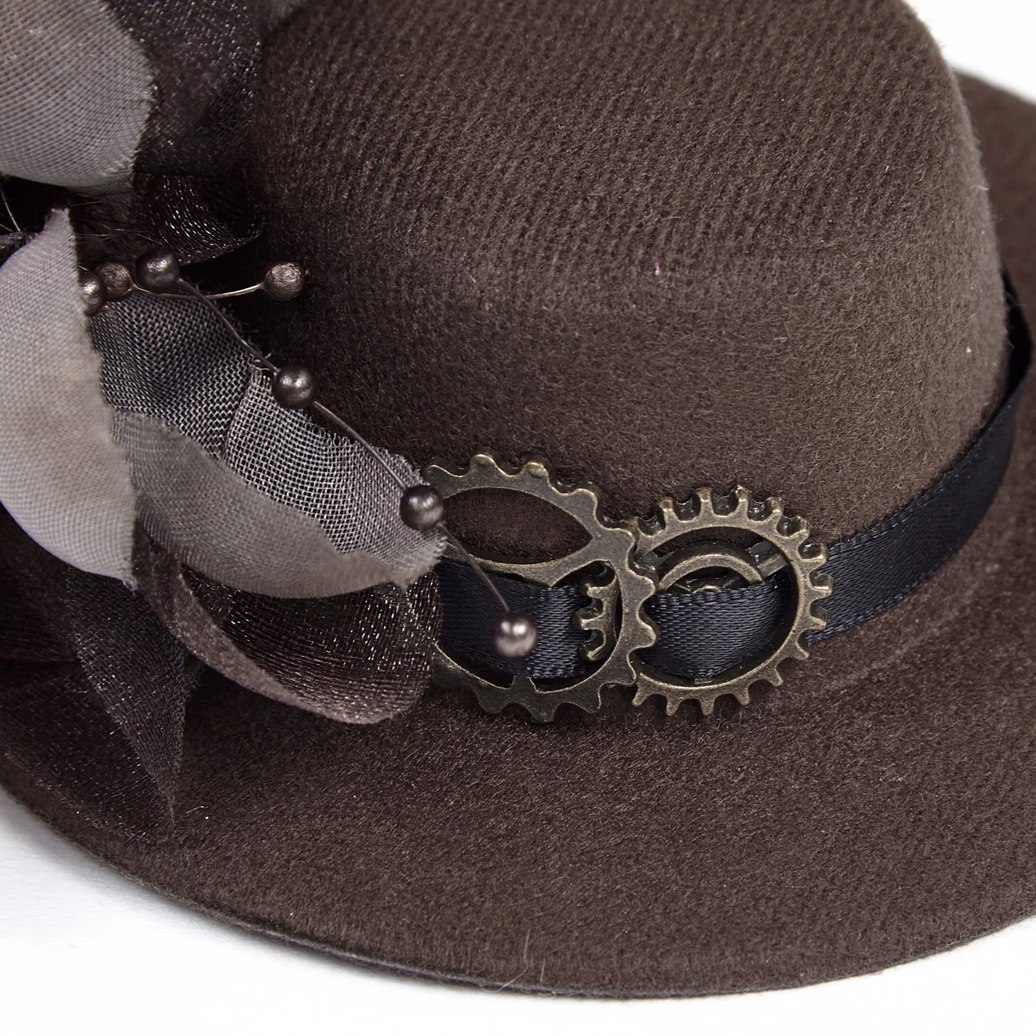 PUNK RAVE Mini Chapeau Steampunk 'Kraken' Café 11 PUNK RAVE Mini Chapeau Steampunk 'Kraken' Café – Image 9