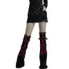 PUNK RAVE Mini-Jupe 'Decadent' Noire -ALCHEMY GOTHIC shop mini jupe decadent noire