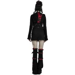 PUNK RAVE Mini-Jupe 'Decadent' Noire -ALCHEMY GOTHIC shop mini jupe decadent noire 2