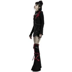 PUNK RAVE Mini-Jupe 'Decadent' Noire -ALCHEMY GOTHIC shop mini jupe decadent noire 9