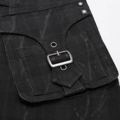 PUNK RAVE Mini-Jupe 'Elsinore' Noire -ALCHEMY GOTHIC shop mini jupe elsinore noire 9