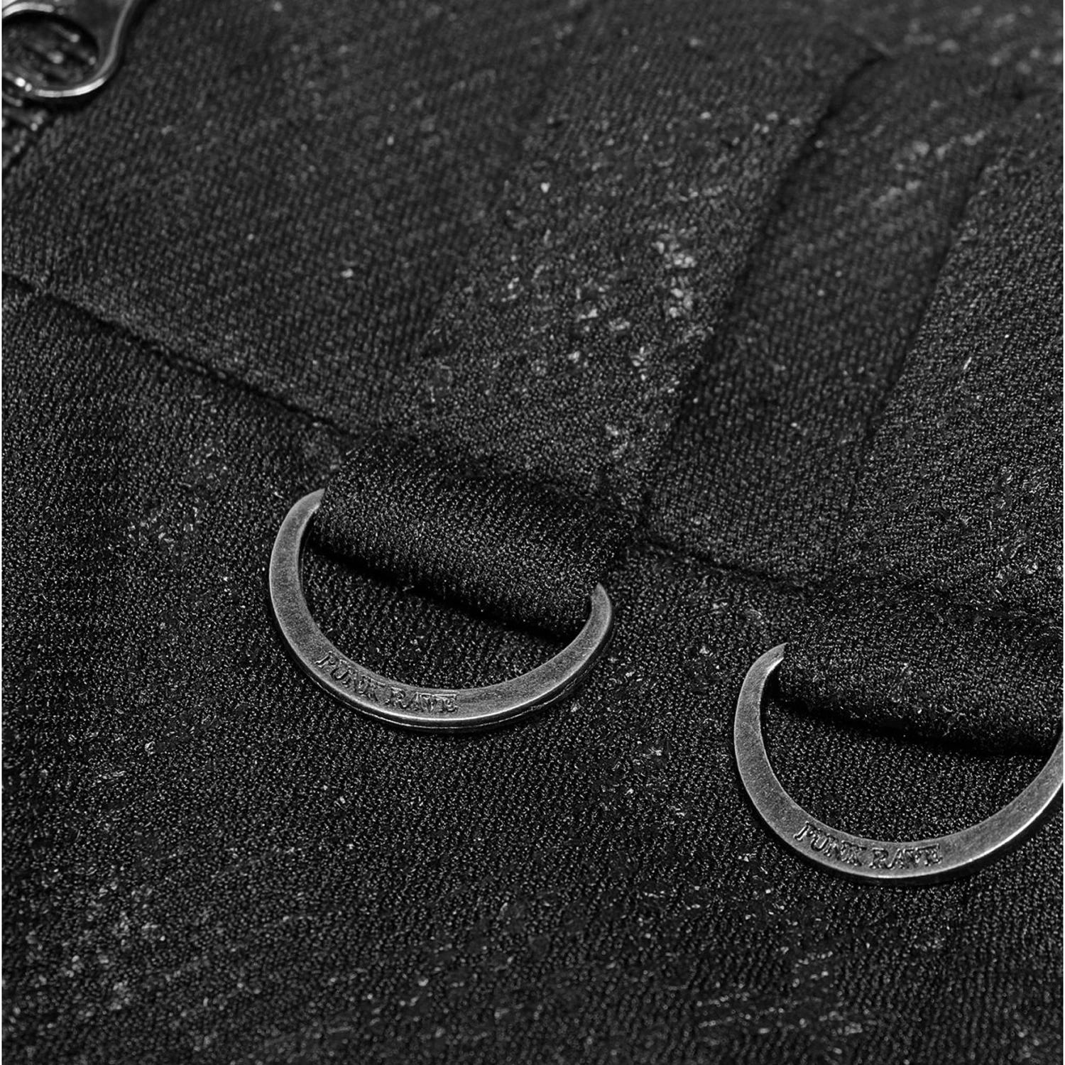 PUNK RAVE Mini-Jupe 'Norra' Noire 15 PUNK RAVE Mini-Jupe 'Norra' Noire – Image 13