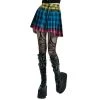 PUNK RAVE Mini-Jupe Plissée 'Punk Plaid' à Carreaux 2 PUNK RAVE Mini-Jupe Plissée 'Punk Plaid' à Carreaux -ALCHEMY GOTHIC shop mini jupe plissee punk plaid a carreaux
