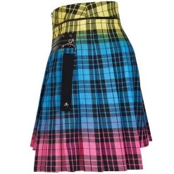 PUNK RAVE Mini-Jupe Plissée 'Punk Plaid' à Carreaux -ALCHEMY GOTHIC shop mini jupe plissee punk plaid a carreaux 13