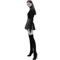 PUNK RAVE Mini Jupe 'Xena' En Simili Cuir Noir 15 PUNK RAVE Mini Jupe 'Xena' En Simili Cuir Noir -ALCHEMY GOTHIC shop mini jupe xena en simili cuir noir 2