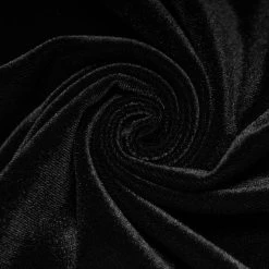 PUNK RAVE Mini Robe 'Ishtar' Noire En Velours Et Dentelle -ALCHEMY GOTHIC shop mini robe ishtar noire en velours et dentelle 13