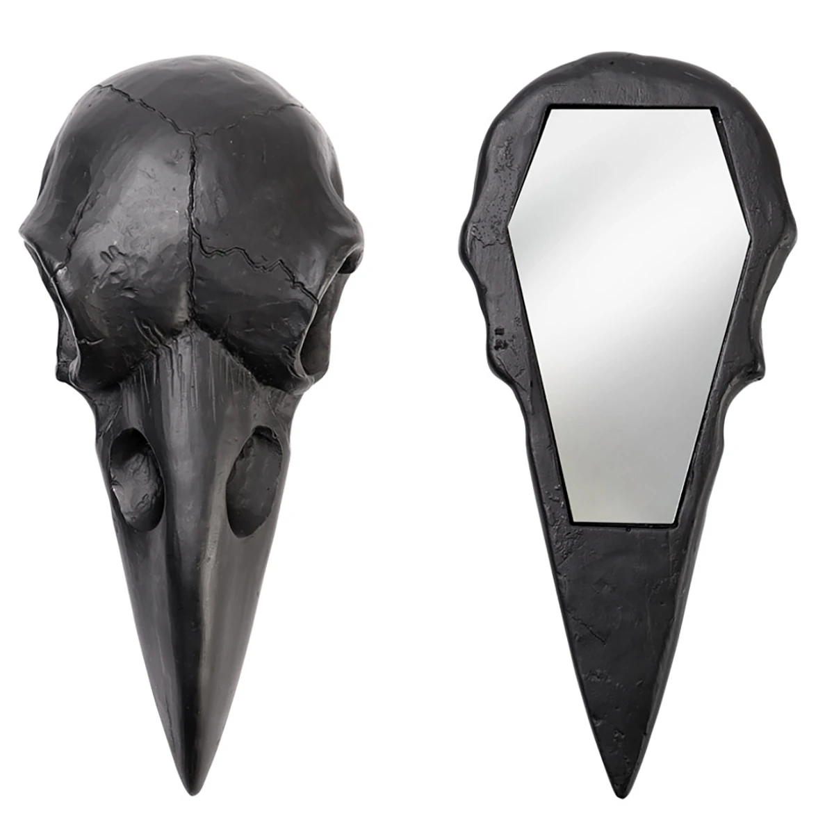 The Vault By Alchemy Miroir Compact 'Raven Skull' Noir 5 The Vault By Alchemy Miroir Compact 'Raven Skull' Noir – Image 3