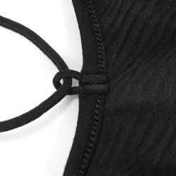 DEVIL FASHION Monokini 'Punk Wave' Noir -ALCHEMY GOTHIC shop monokini punk wave noir 12