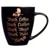ALCHEMY GOTHIC Mug 'Black Coffee, Black Clothes'