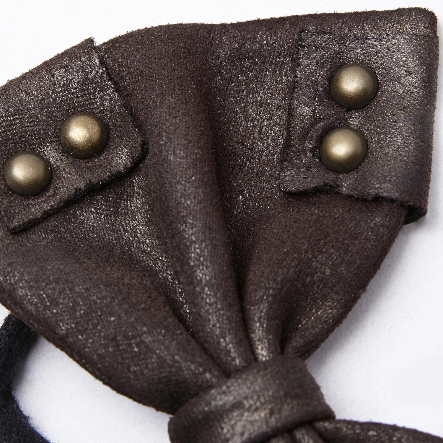 PUNK RAVE Noeud Papillon 'Hades' Marron 6 PUNK RAVE Noeud Papillon 'Hades' Marron – Image 4