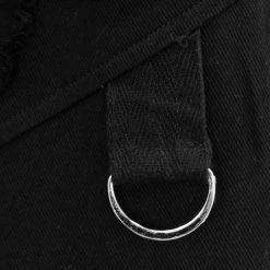 DEVIL FASHION Pantalon 'Acanthus' En Jean Noir -ALCHEMY GOTHIC shop pantalon acanthus en jean noir 15