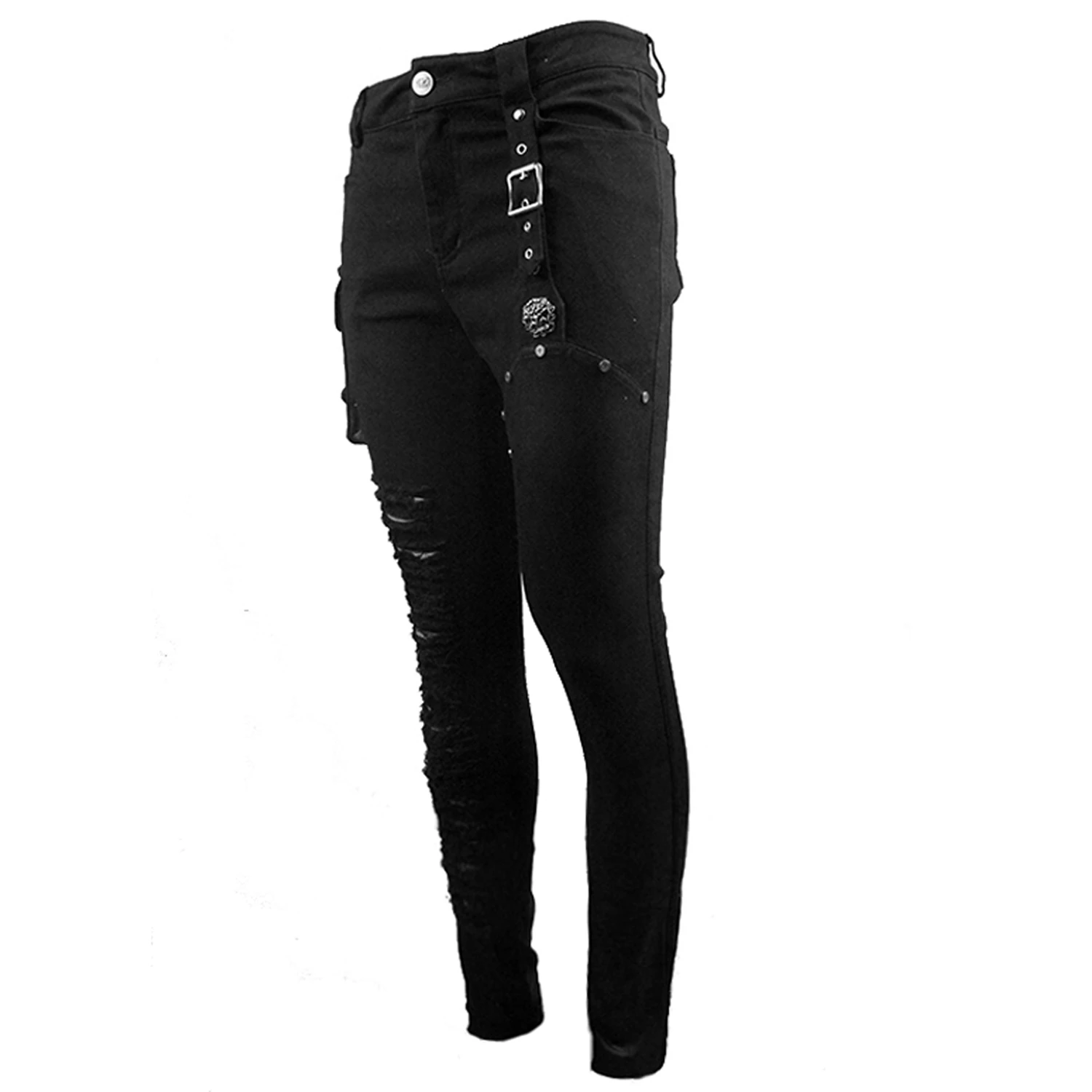 DEVIL FASHION Pantalon 'Argoth' Noir 13 DEVIL FASHION Pantalon 'Argoth' Noir – Image 11