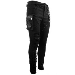 DEVIL FASHION Pantalon 'Argoth' Noir 23 DEVIL FASHION Pantalon 'Argoth' Noir -ALCHEMY GOTHIC shop pantalon argoth noir 9