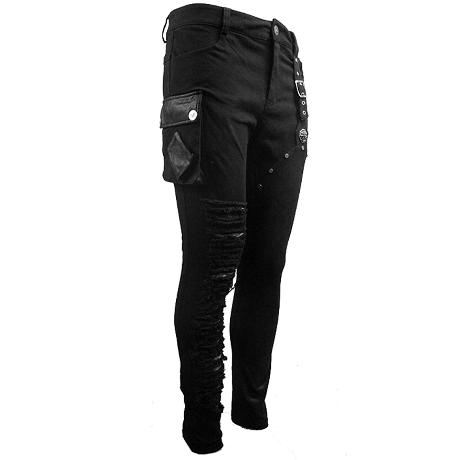 DEVIL FASHION Pantalon 'Argoth' Noir 12 DEVIL FASHION Pantalon 'Argoth' Noir – Image 10