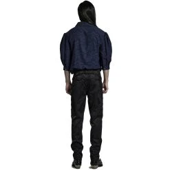 PUNK RAVE Pantalon 'Arnegliscus' Noir -ALCHEMY GOTHIC shop pantalon arnegliscus noir 2