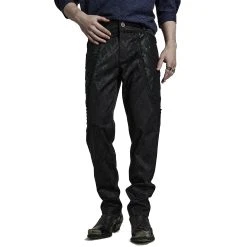 PUNK RAVE Pantalon 'Arnegliscus' Noir -ALCHEMY GOTHIC shop pantalon arnegliscus noir 4
