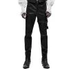 PUNK RAVE Pantalon 'Asmodeus' Noir