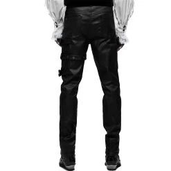 PUNK RAVE Pantalon 'Asmodeus' Noir -ALCHEMY GOTHIC shop pantalon asmodeus noir 27