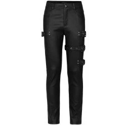 PUNK RAVE Pantalon 'Asmodeus' Noir -ALCHEMY GOTHIC shop pantalon asmodeus noir 29