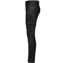 PUNK RAVE Pantalon 'Asmodeus' Noir -ALCHEMY GOTHIC shop pantalon asmodeus noir 31