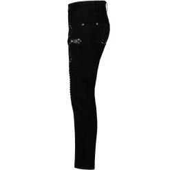 PUNK RAVE Pantalon 'Astaroth' Noir -ALCHEMY GOTHIC shop pantalon astaroth noir 15