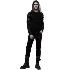 PUNK RAVE Pantalon 'Astaroth' Noir -ALCHEMY GOTHIC shop pantalon astaroth noir 7