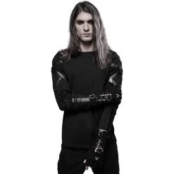 PUNK RAVE Pantalon 'Astaroth' Noir -ALCHEMY GOTHIC shop pantalon astaroth noir 8