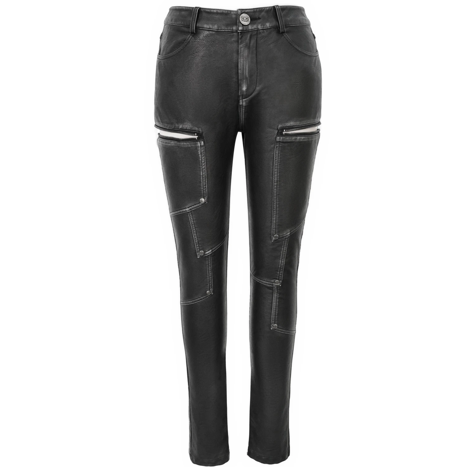 DEVIL FASHION Pantalon 'Badriyah' Noir Pour Femmes 14 DEVIL FASHION Pantalon 'Badriyah' Noir Pour Femmes – Image 12