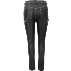 DEVIL FASHION Pantalon 'Badriyah' Noir Pour Femmes 34 DEVIL FASHION Pantalon 'Badriyah' Noir Pour Femmes -ALCHEMY GOTHIC shop pantalon badriyah noir pour femmes 12