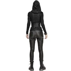 DEVIL FASHION Pantalon 'Badriyah' Noir Pour Femmes 24 DEVIL FASHION Pantalon 'Badriyah' Noir Pour Femmes -ALCHEMY GOTHIC shop pantalon badriyah noir pour femmes 2