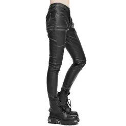 DEVIL FASHION Pantalon 'Badriyah' Noir Pour Femmes 31 DEVIL FASHION Pantalon 'Badriyah' Noir Pour Femmes -ALCHEMY GOTHIC shop pantalon badriyah noir pour femmes 9