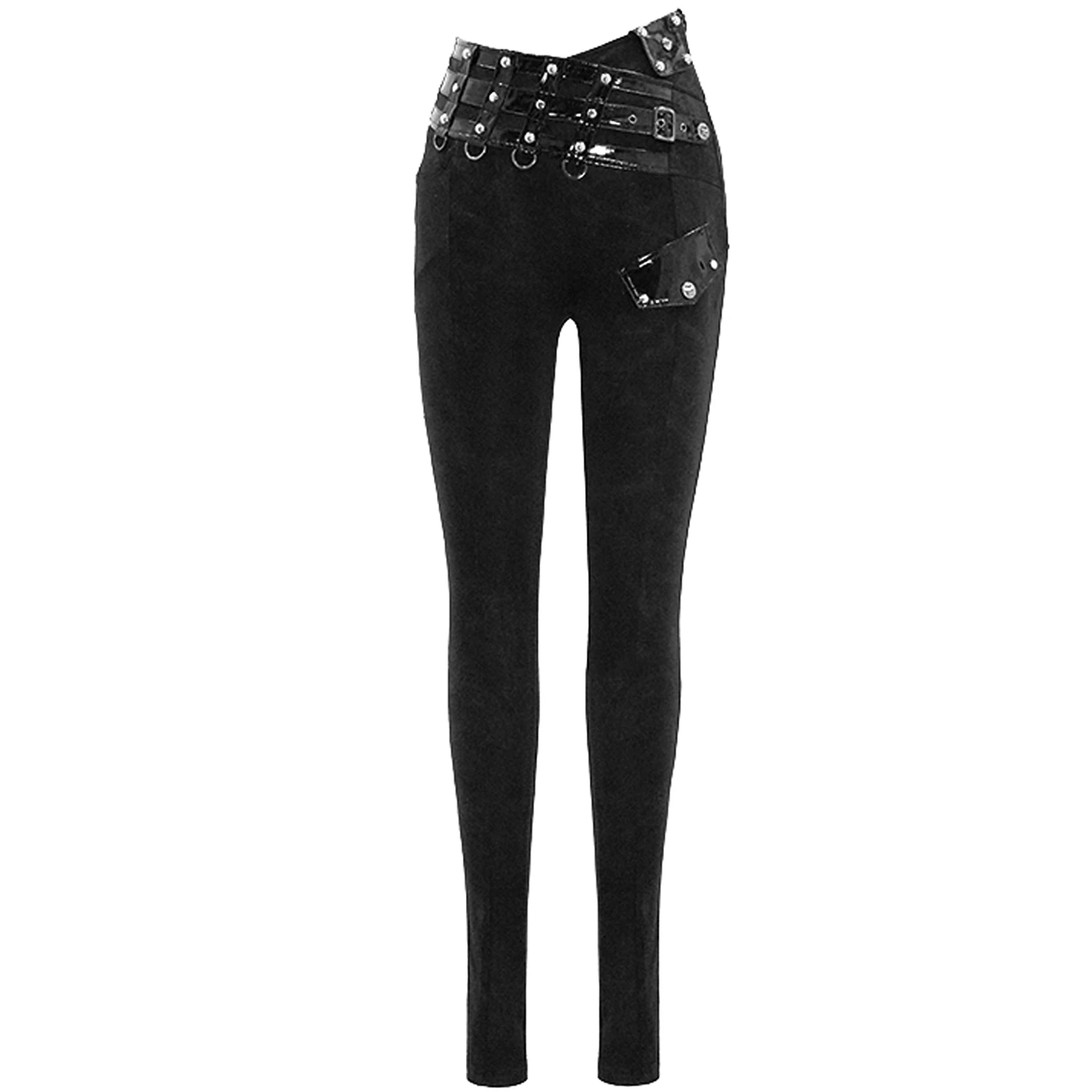 DEVIL FASHION Pantalon 'Black Star' Noir 13 DEVIL FASHION Pantalon 'Black Star' Noir – Image 11
