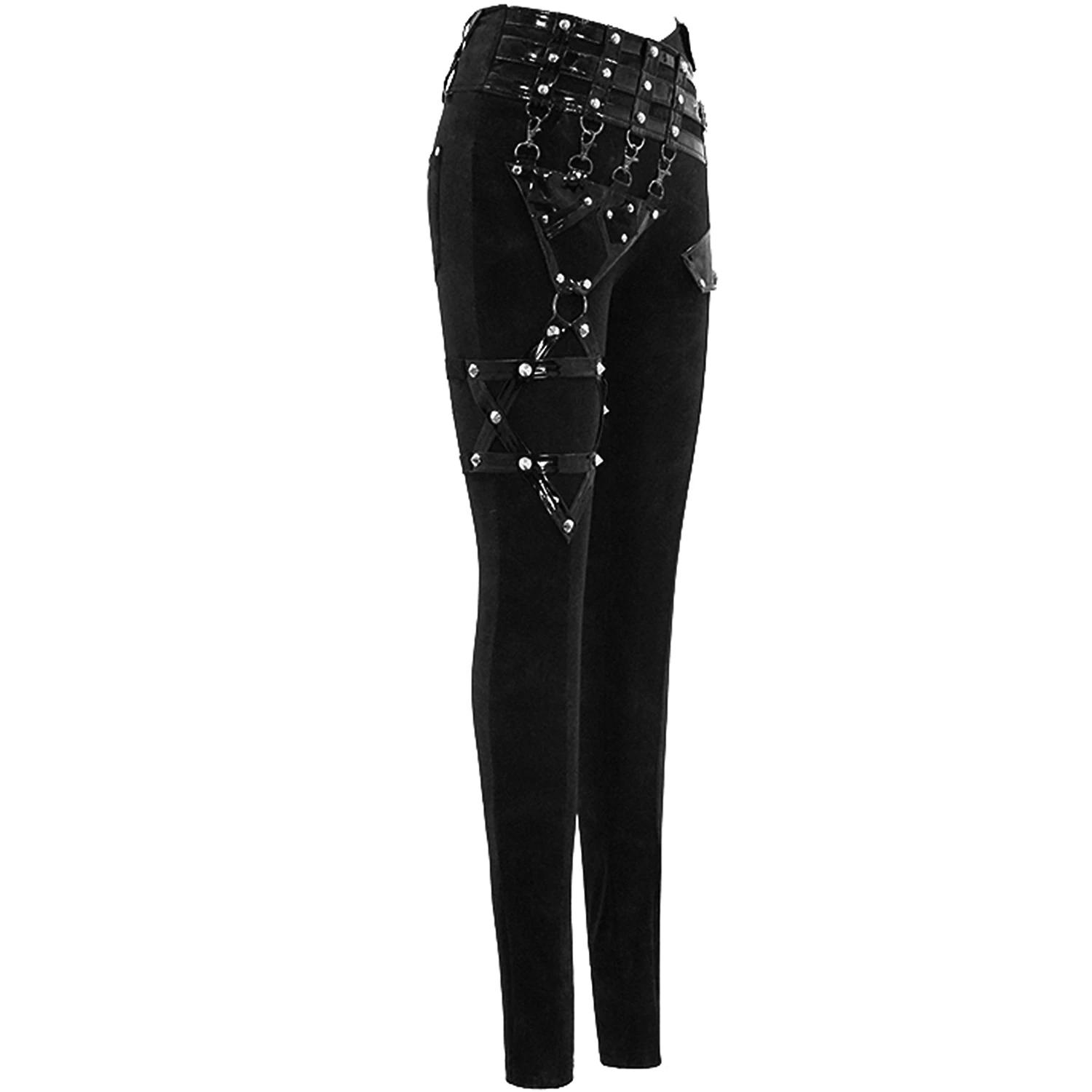 DEVIL FASHION Pantalon 'Black Star' Noir 15 DEVIL FASHION Pantalon 'Black Star' Noir – Image 13