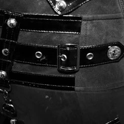 DEVIL FASHION Pantalon 'Black Star' Noir 39 DEVIL FASHION Pantalon 'Black Star' Noir -ALCHEMY GOTHIC shop pantalon black star noir 18